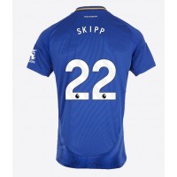 Leicester City Oliver Skipp #22 Hemmatröja 2024-25 Korta ärmar